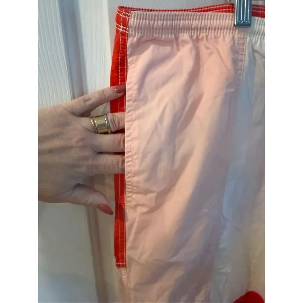 BDG Urban Outfitters Joey Pink & Red Color Block Wide Leg Pants sz XL NWOT